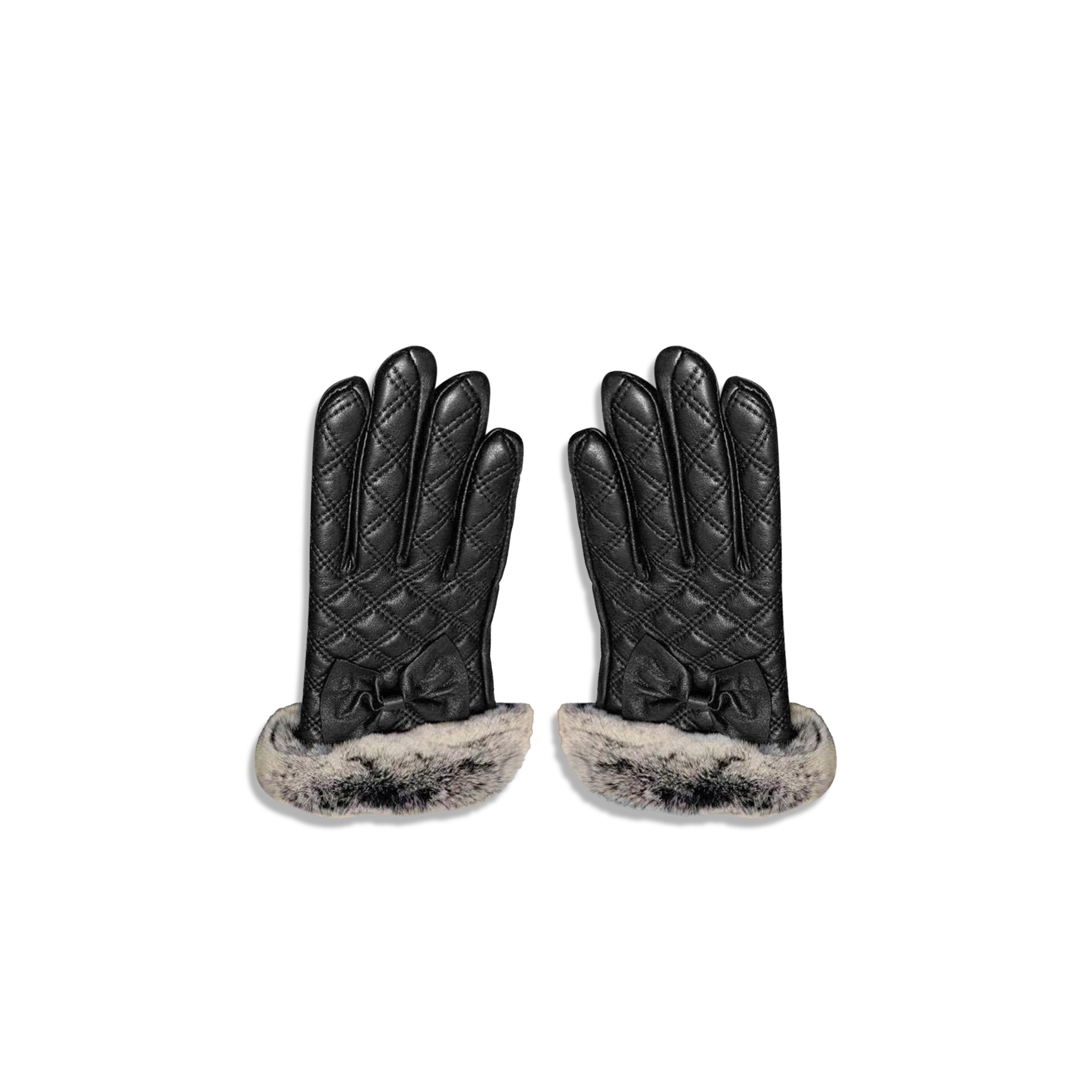 CHANEL QUILTED LEATHER GLOVES 311453